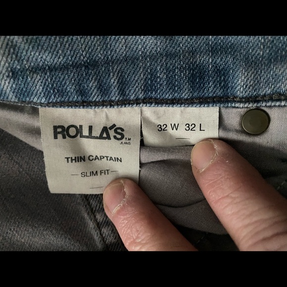Rolla’s Jeans - Grey Distressed - Picture 5 of 5